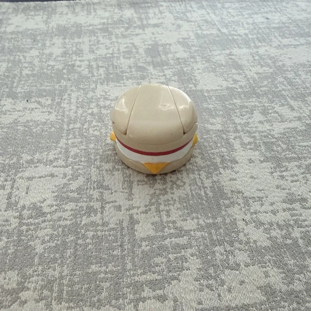 Vintage 1987 McDonalds Happy Meal Toy Changeables Transformer Egg McMuffin U193